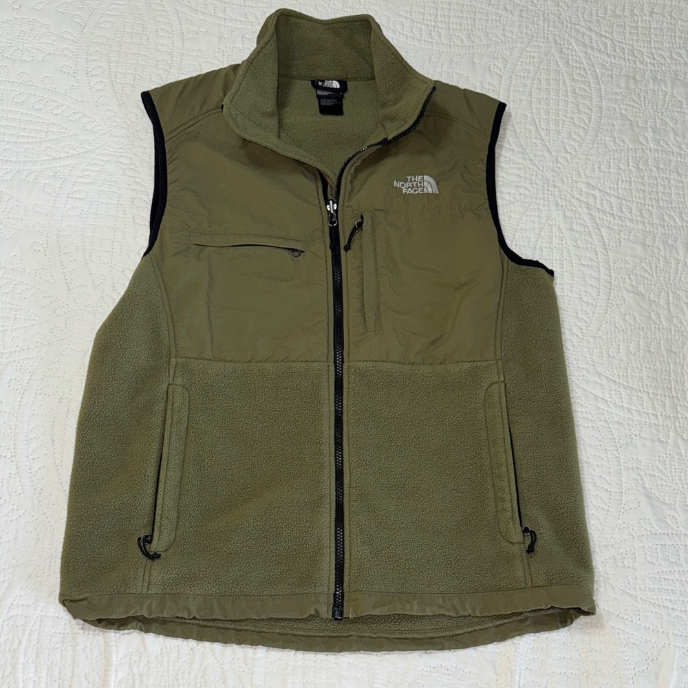 The North Face Men's Green Fleece Vest